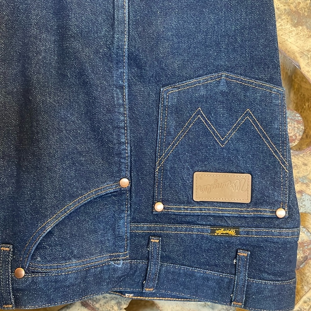 starched, wrangler original 30X34